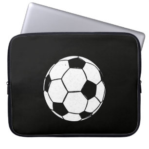 Capa Para Notebook Bola de Futebol Clássica Vintage Ilustração Esport