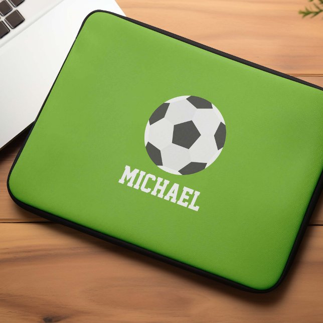 Capa Para Notebook Bola de Futebol Personalizada (Criador carregado)