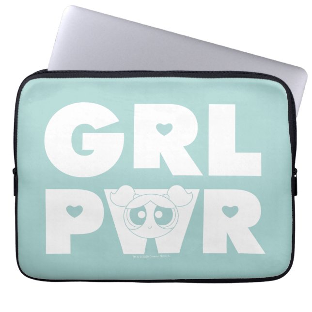 Capa Para Notebook Bolhas: Poder para Meninas (Frente)