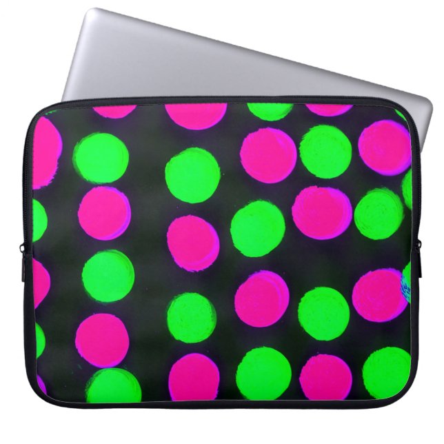 Capa Para Notebook Bolinhas (Frente)