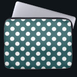 Capa Para Notebook Bolinhas brancas em pó<br><div class="desc">Bolinhas brancas em pó</div>