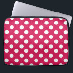 Capa Para Notebook Bolinhas brancas no cerco<br><div class="desc">Bolinhas brancas no cerco</div>