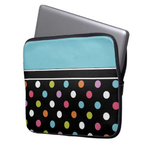Capa Para Notebook Bolinhas coloridas da caixa do laptop