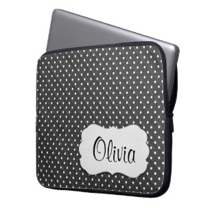 Capa Para Notebook Bolinhas com nome