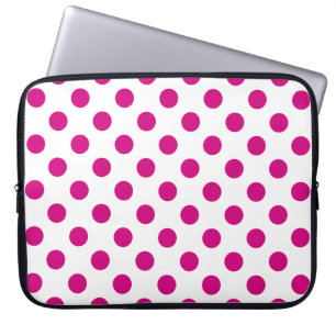 Capa Para Notebook bolinhas Fuchsia