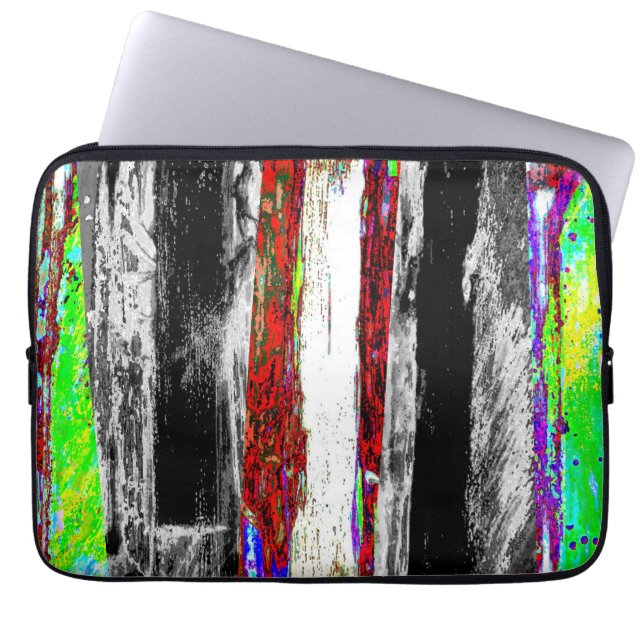 Capa Para Notebook Bolsa de Eletrônicos – Camadas de Reflexão (Frente)