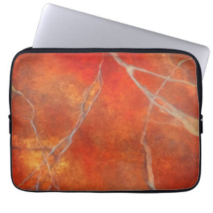Capa Para Notebook Bolsa de Eletrônicos com design de arte em mármore
