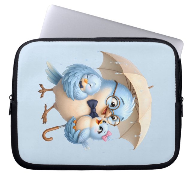 Capa Para Notebook Bolsa de Eletrônicos com Organizador de Tecnologia (Frente)