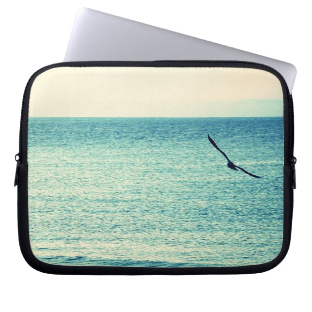 Capa Para Notebook Bolsa de Eletrônicos da Gaivota (Frente)