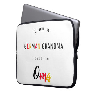 Capa Para Notebook Bolsa de Eletrônicos da Vovó Alemã / Oma