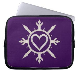 Capa Para Notebook Bolsa de Eletrônicos "Emblem of Love"