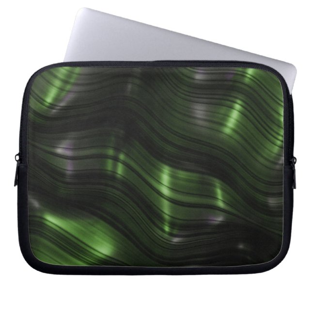Capa Para Notebook Bolsa de Eletrônicos Emerald Current (Frente)