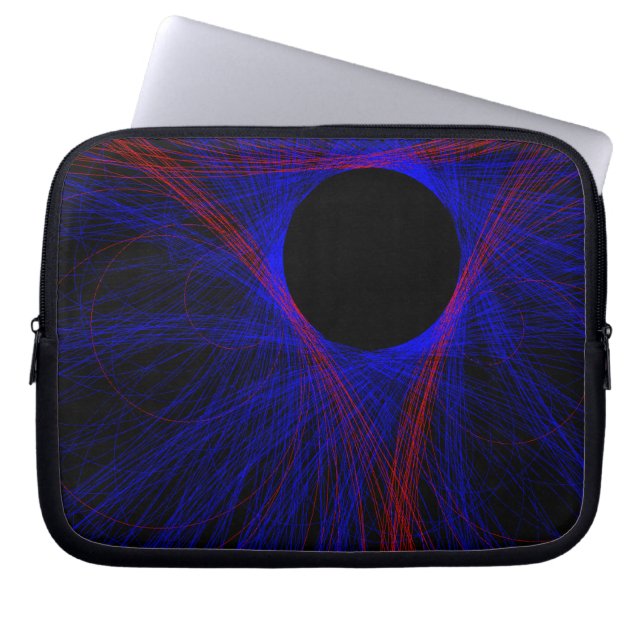 Capa Para Notebook Bolsa de Eletrônicos Geométrica com Triângulo Acên (Frente)