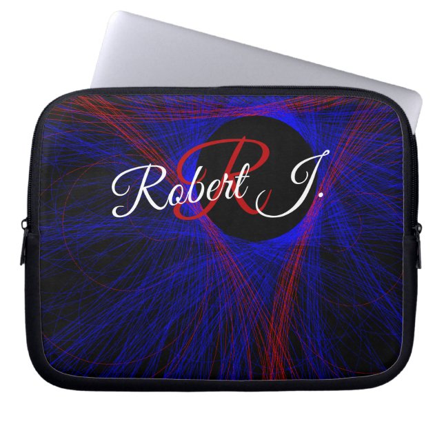 Capa Para Notebook Bolsa de Eletrônicos Geométrica com Triângulo Acen (Frente)