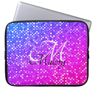 Capa Para Notebook Bolsa de Eletrônicos Personalizados do Monograma S