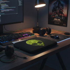 Capa Para Notebook Bolsa de laptop Alienígena verde Geek