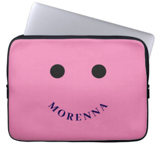 Capa Para Notebook Bolsa de Laptop Amarela Divertida