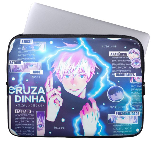 Capa Para Notebook Bolsa de laptop Anime do mer (Frente)
