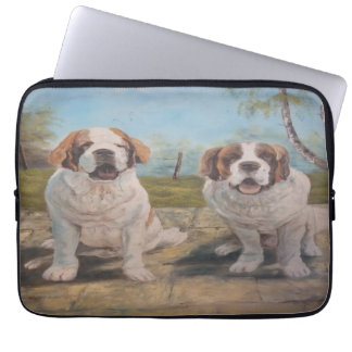 Capa Para Notebook Bolsa de laptop Ann Hayes pintando duas Ruas Berna