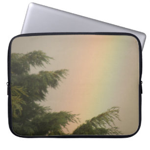 Capa Para Notebook Bolsa de laptop Arco-íris e Árvores