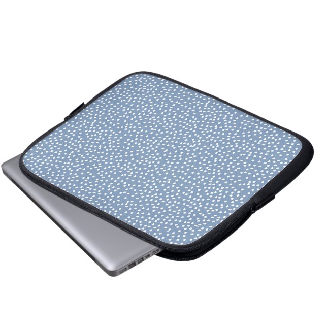 Capa Para Notebook bolsa de laptop azul-pato (Frente Inferior)