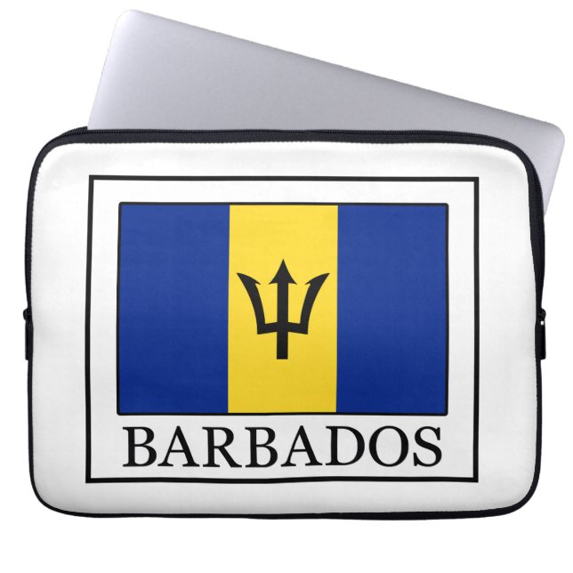 Capa Para Notebook Bolsa de laptop Barbados (Frente)