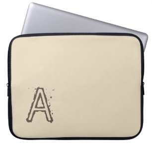 Capa Para Notebook Bolsa de laptop bege