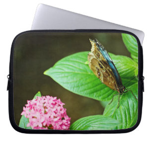 Capa Para Notebook Bolsa de laptop Blue Morpho 143