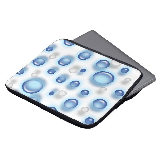 Capa Para Notebook Bolsa de laptop - Bolhas (Frente Topo)