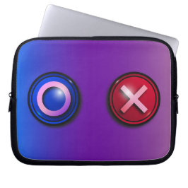 Capa Para Notebook Bolsa de laptop com botões de votação de jogos