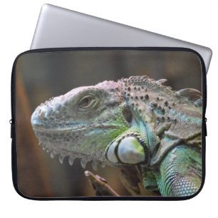 Capa Para Notebook Bolsa de laptop com cabeça de lagarto Iguana color