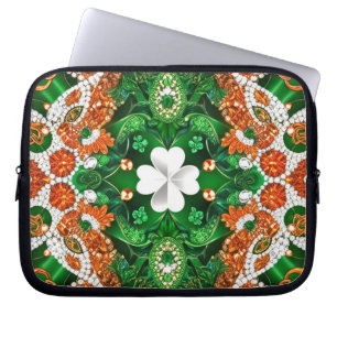 Capa Para Notebook Bolsa de laptop com Design de cores da Irlanda