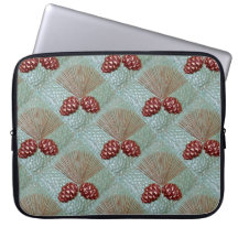 Bolsa de laptop com pinecones Ponderosa
