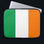 Capa Para Notebook Bolsa de laptop da bandeira irlandesa<br><div class="desc">Bolsa de laptop elegante com bandeira da Irlanda. Este produto é personalizável.</div>