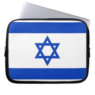 Capa Para Notebook Bolsa de laptop da bandeira israelense