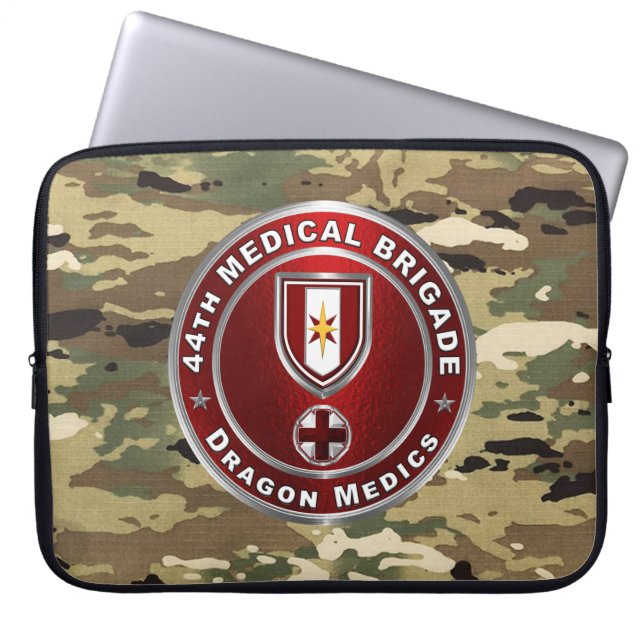 Capa Para Notebook Bolsa de laptop da Brigada Médica 44 (Frente)