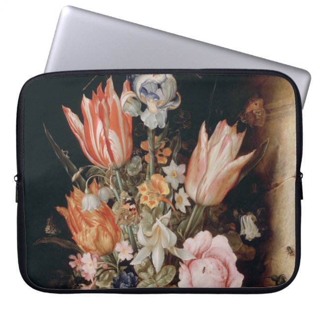 Capa Para Notebook Bolsa de laptop das Flores de Van den Berghe (Frente)