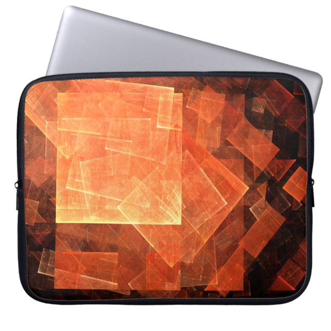 Capa Para Notebook Bolsa de laptop de Abstrato de Arte da Janela (Frente)