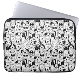 Capa Para Notebook Bolsa de laptop de Animais Animados de Corte