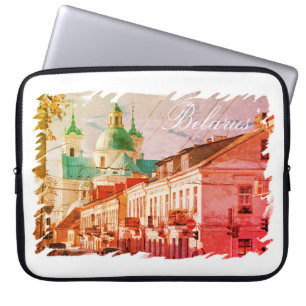 Capa Para Notebook Bolsa de laptop de Arquitetura de Belarus Hrodna G
