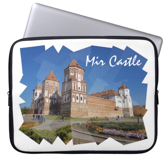 Capa Para Notebook Bolsa de laptop de Arquitetura do Castelo de Belar (Frente)