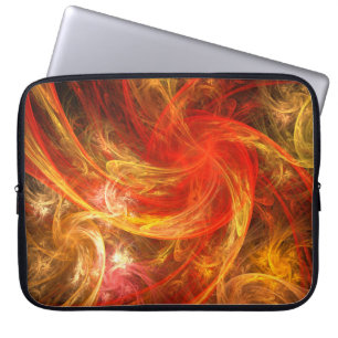 Capa Para Notebook Bolsa de laptop de Arte do Firestorm Nova Abstrato
