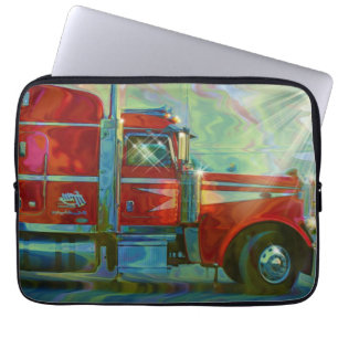 Capa Para Notebook Bolsa de laptop de Arte do Motorista de Caminhão G
