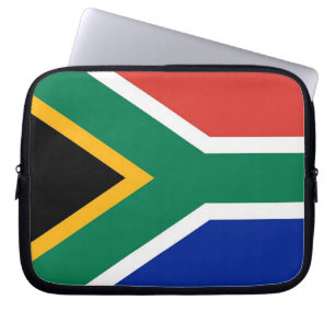 Capa Para Notebook Bolsa de laptop de Bandeira da África do Sul