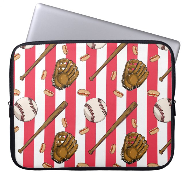 Capa Para Notebook Bolsa de laptop de baseball (Frente)