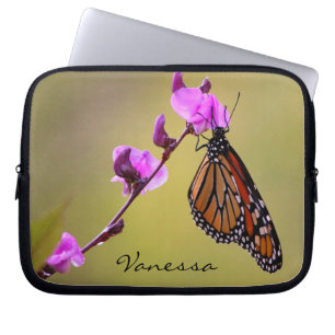 Capa Para Notebook Bolsa de laptop de Beijos de Borboleta