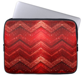 Capa Para Notebook Bolsa de laptop de brilho decorativo vermelho