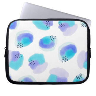 Capa Para Notebook Bolsa de laptop de Brushstrokes de Aquarela