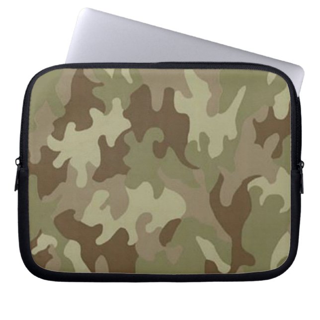Capa Para Notebook Bolsa de laptop de Camuflagem (Frente)