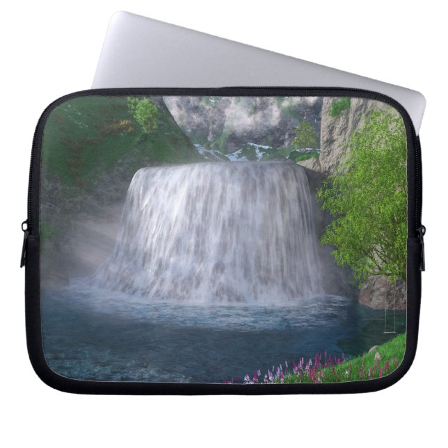 Capa Para Notebook Bolsa de laptop de Cascata Cwm (Frente)